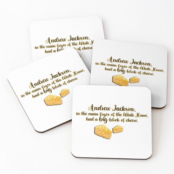 Item preview, West Wing Andrew Jackson Big Block of Cheese designed and sold by baranskini.