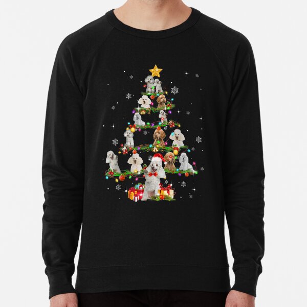 Poodle Christmas Shirt Stocking Dog Lover Xmas Gift Sweater