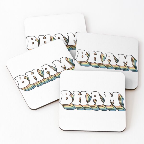 Item preview, BHAM Retro Text - Colored designed and sold by emilyawell.