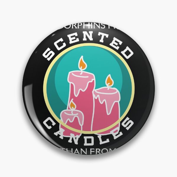 Item preview, I get more endorphins from scented candles than from exercise. designed and sold by Gold Wings Tees.