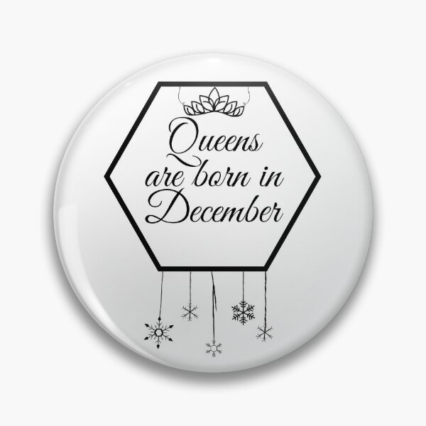 Item preview, Queens Are Born In December Gift T-Shirt designed and sold by WearYourMood.
