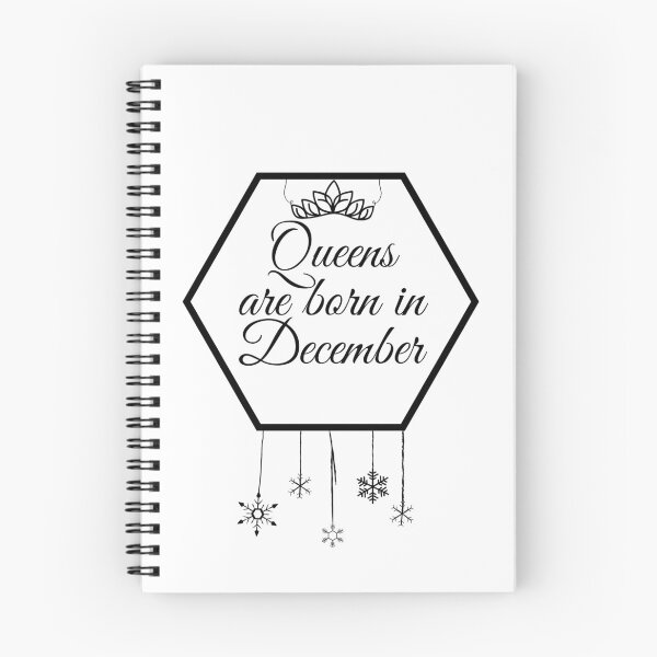 Item preview, Queens Are Born In December Gift T-Shirt designed and sold by WearYourMood.