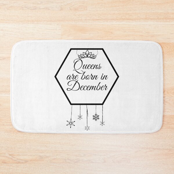 Item preview, Queens Are Born In December Gift T-Shirt designed and sold by WearYourMood.