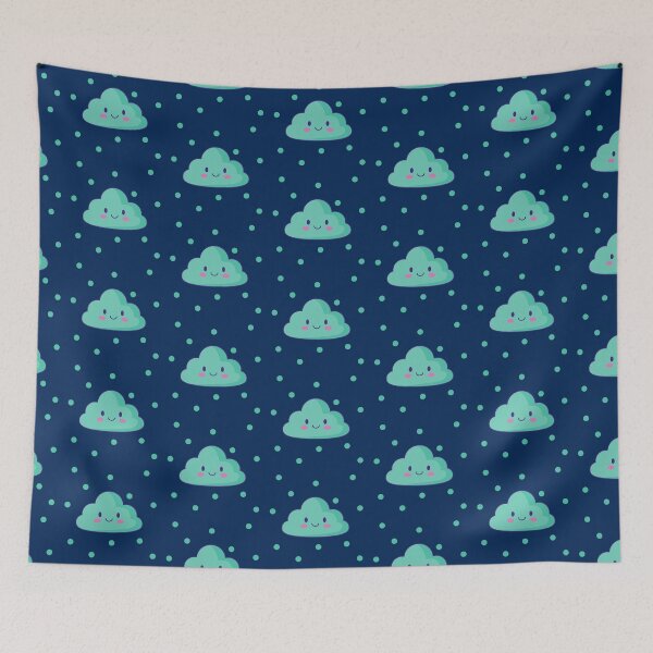 Item preview, Kawaii Cloud Pattern designed and sold by KawaiiPark.