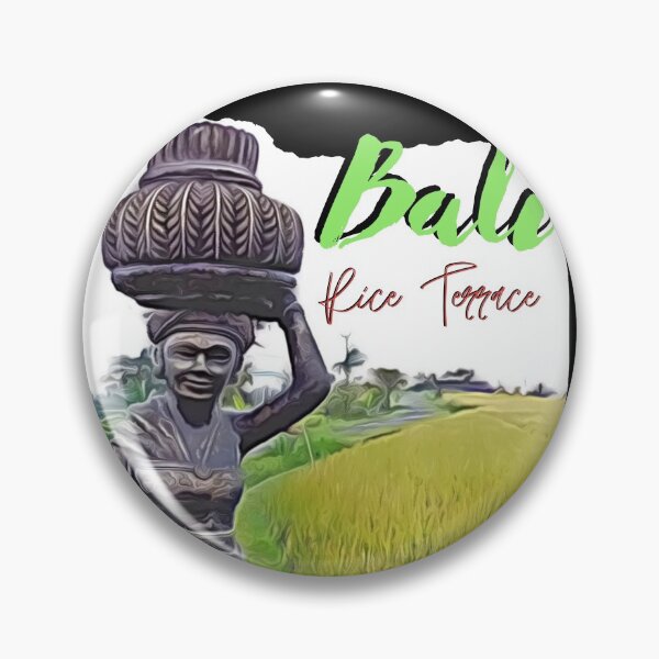Item preview, Love Bali - woman in the rice field designed and sold by LittleAngy.
