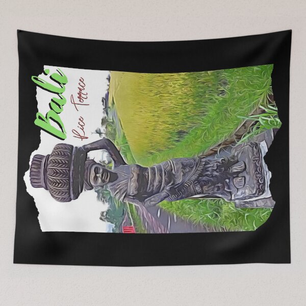 Item preview, Love Bali - woman in the rice field designed and sold by LittleAngy.