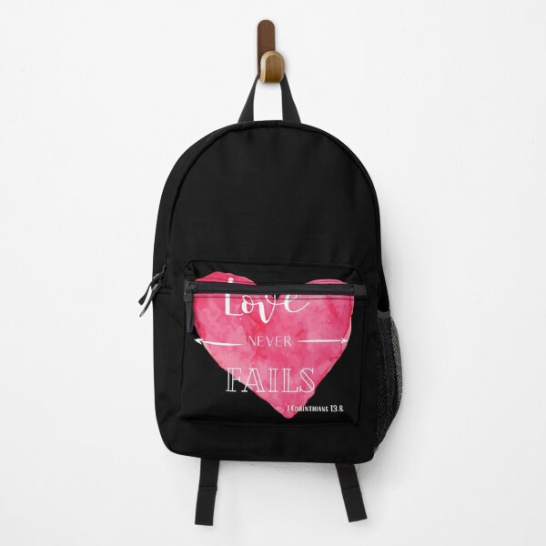 Item preview, Love Never Fails | 1 Corinthians 13:8 | Bible Verse | Christian Design designed and sold by Jeleedesigns.