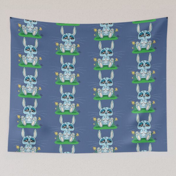 Item preview, Cute Little Blue Bunny designed and sold by JohnnyPraize.
