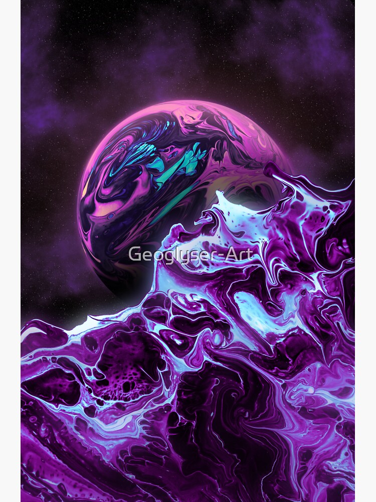 "Radium" Sticker for Sale by GeoglyserArt Redbubble