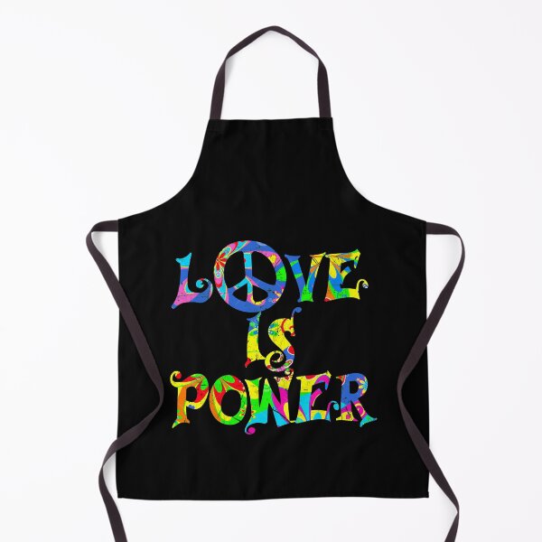 Item preview, Love is Power. Psychedelic, peace sign.  designed and sold by Gold Wings Tees.