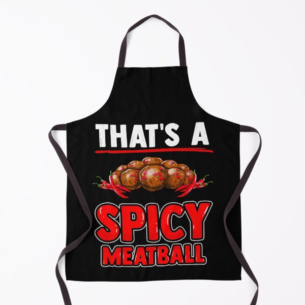 Item preview, That's a spicy meatball with meatballs and chili peppers. designed and sold by Gold Wings Tees.