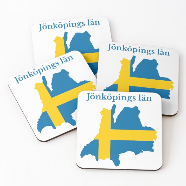 Item preview, Jonkoping County Map, Swedish County, Sweden. designed and sold by marosharaf.