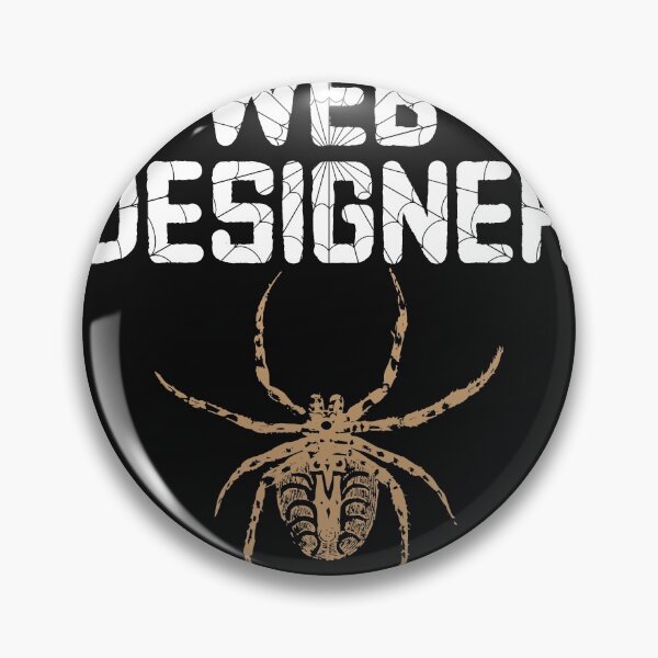 Item preview, Web Designer with Spider designed and sold by Gold Wings Tees.