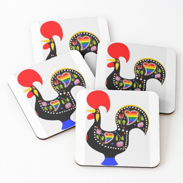 Item preview, portuguese rooster gay flag designed and sold by sofialopes.