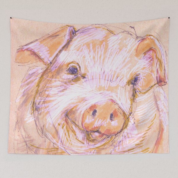 Item preview, Welsh Pig — Sus scrofa domesticus designed and sold by Sheila Singhal.