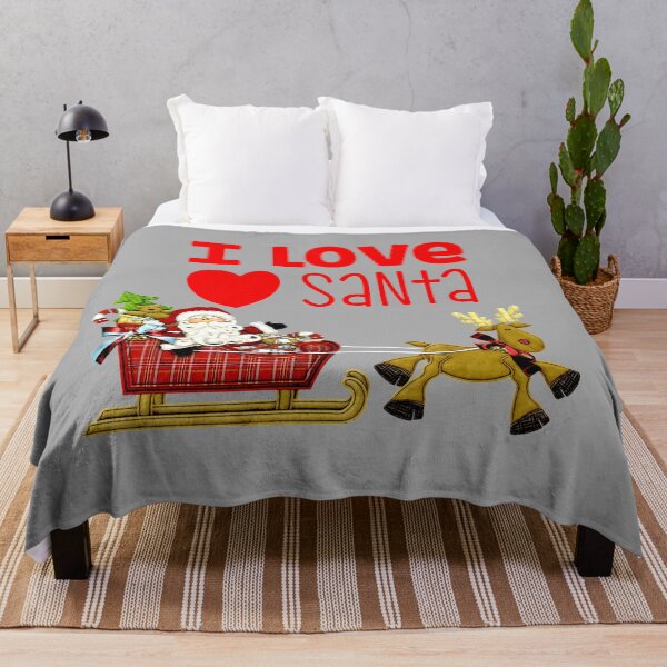 Item preview, i love santa merry christmas designed and sold by PUNCH ME IN SHOP.