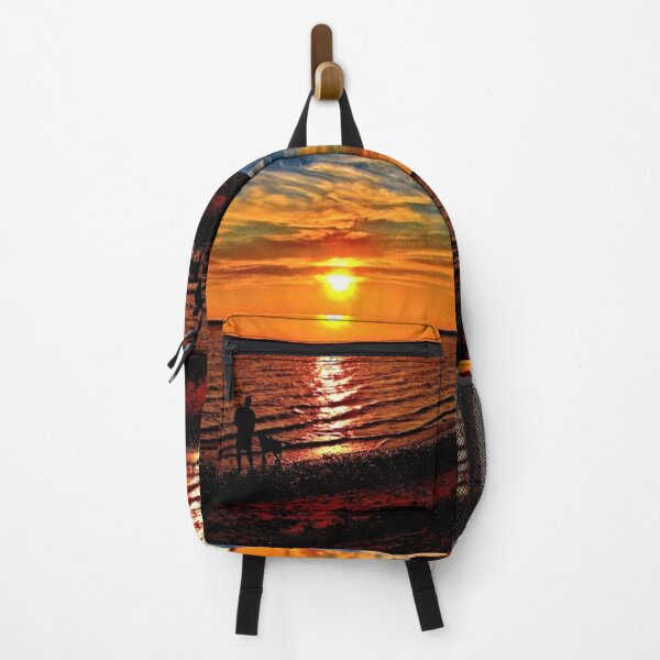 Item preview, Man & Beast at Sunset designed and sold by DonnaM.