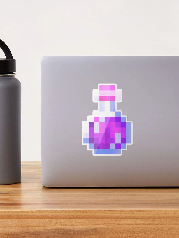 Minecraft Water Bottle and Potion of Regeneration cursor – Custom