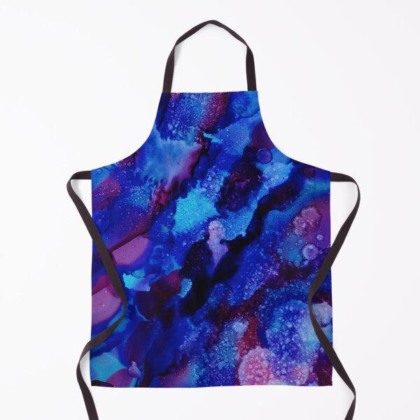 Item preview, Electric Blue Sky Alcohol Ink  designed and sold by vonnieacrylics.
