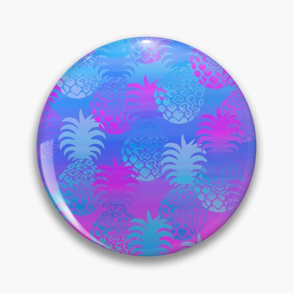 Item preview, Pukana Hawaiian Pineapple Sunset Blend - Periwinkle and Violet designed and sold by DriveIndustries.