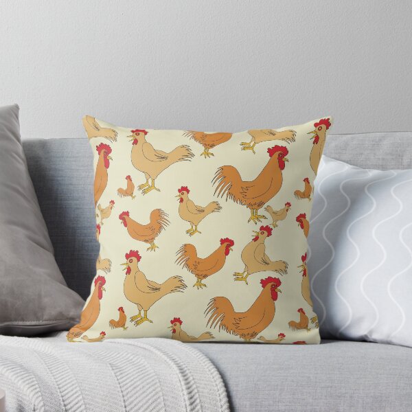 Item preview, Brown Chicken Design Pattern designed and sold by ironydesigns.