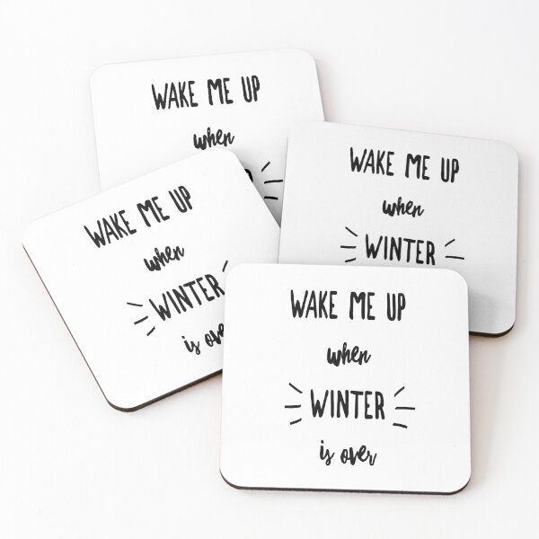 Item preview, Funny Wake me up when winter is over designed and sold by Xrizen  Designs.