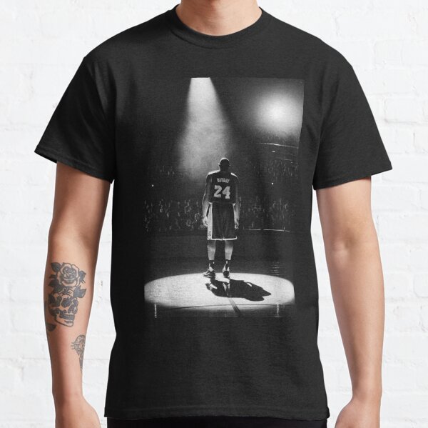 Kobe Bryant luz blanca Camiseta clásica