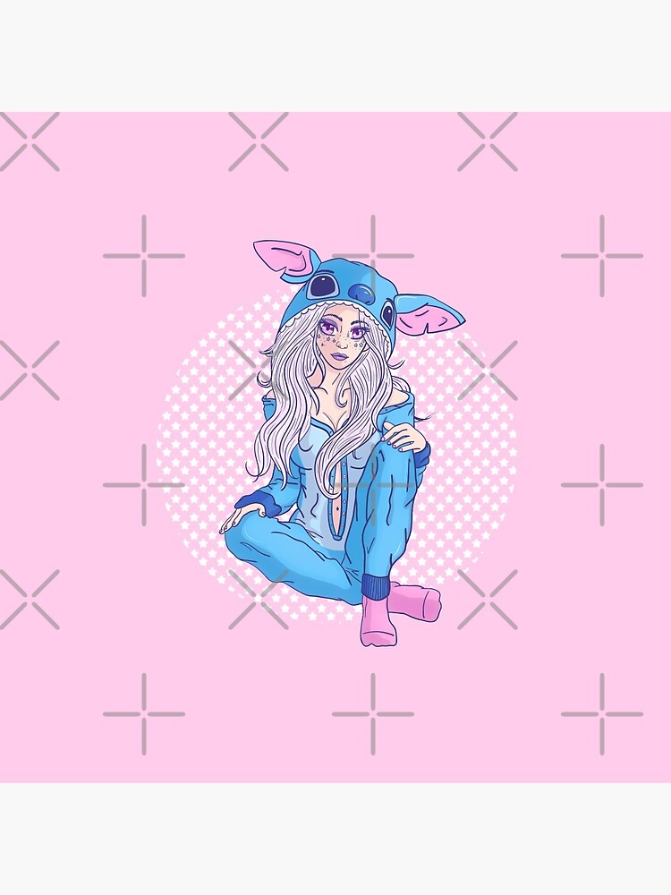 Pretty Girl with an alien Onesie de lagunasdeiris