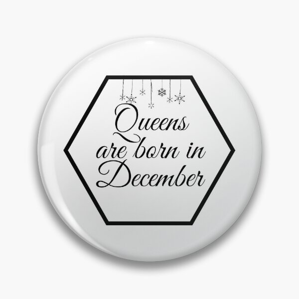Item preview, Queens Are Born In December Gift T-Shirt designed and sold by WearYourMood.