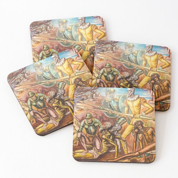 Item preview, Miguel de Cervantes paint- don quijote designed and sold by maxigold.