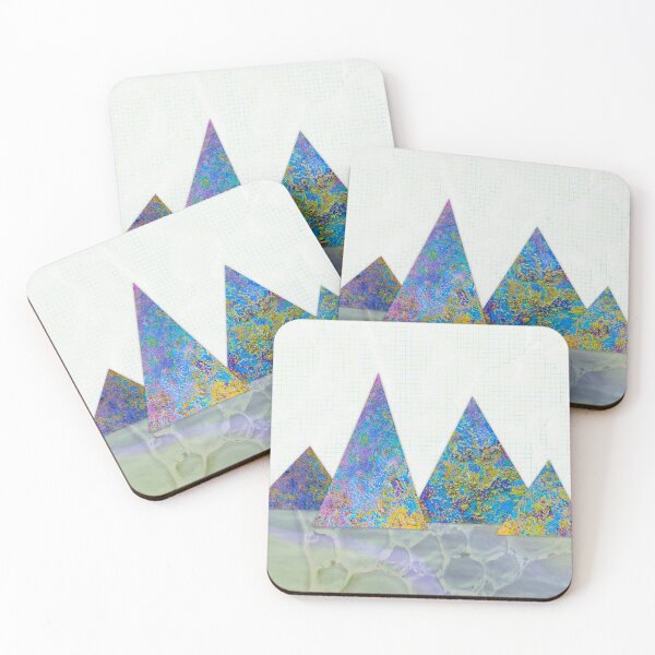 Item preview, Light Abstract Mountains designed and sold by Alaina Borst.