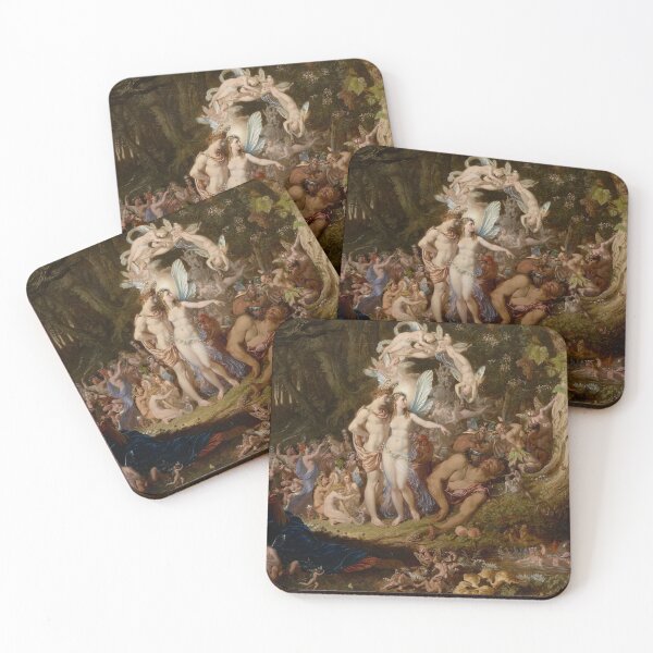 Artikelvorschau, Die Versöhnung von Oberon und Titania - Joseph Noel Paton entworfen und verkauft von themasters.