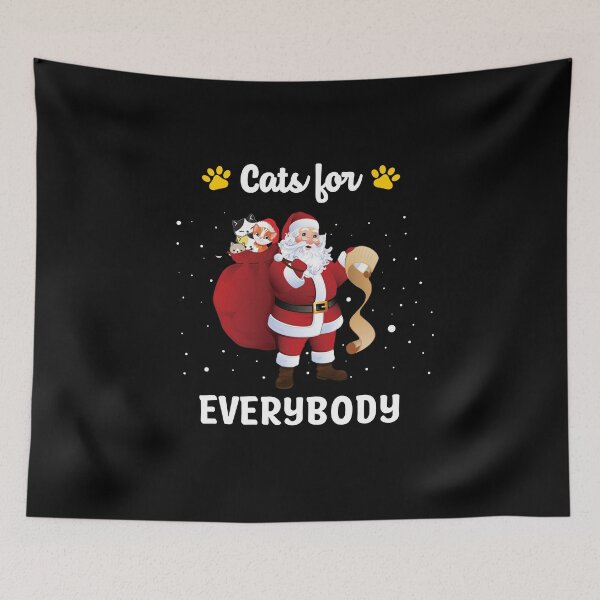 Item preview, Santa giving cats for everybody designed and sold by Th3 Merch.