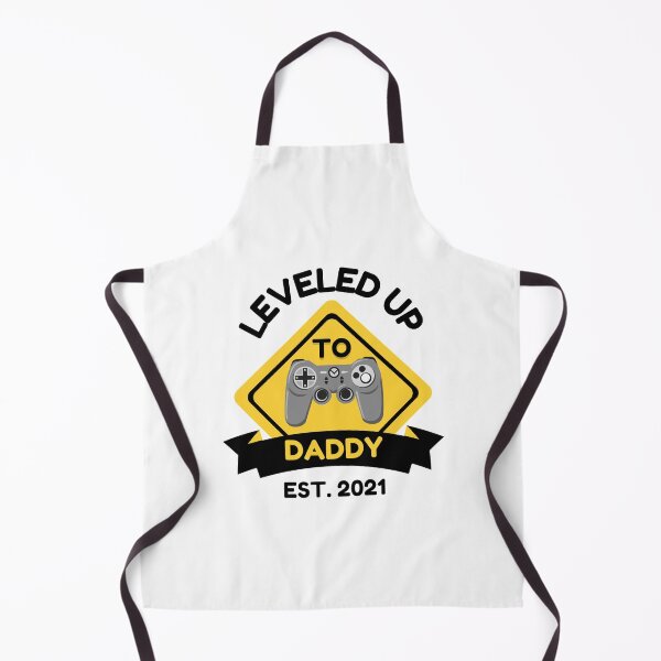 Item preview, Leveled Up to Daddy 2021 designed and sold by momsnpops.