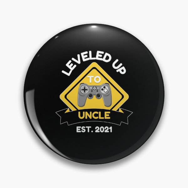 Item preview, Leveled Up to Uncle 2021 designed and sold by momsnpops.