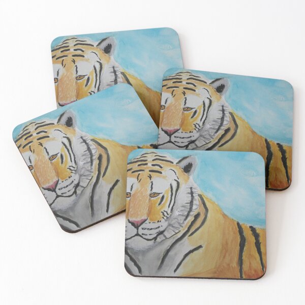 Artikelvorschau, Tiger in Blau entworfen und verkauft von CreativeMatthew.