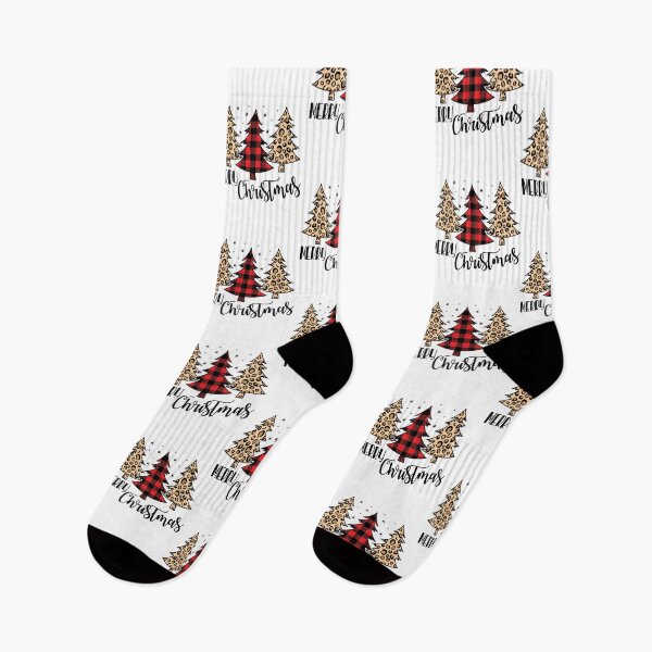 Item preview, Christmas Trees Plaid & Leopard spots designed and sold by RGeeStore.