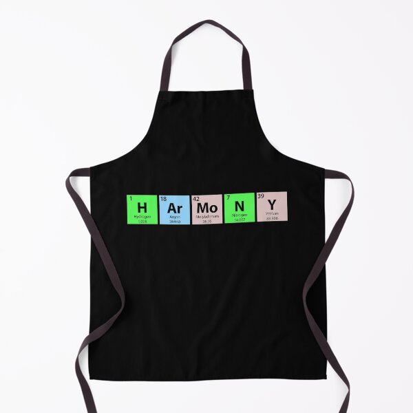 Item preview, Harmony Periodic Table designed and sold by Gold Wings Tees.