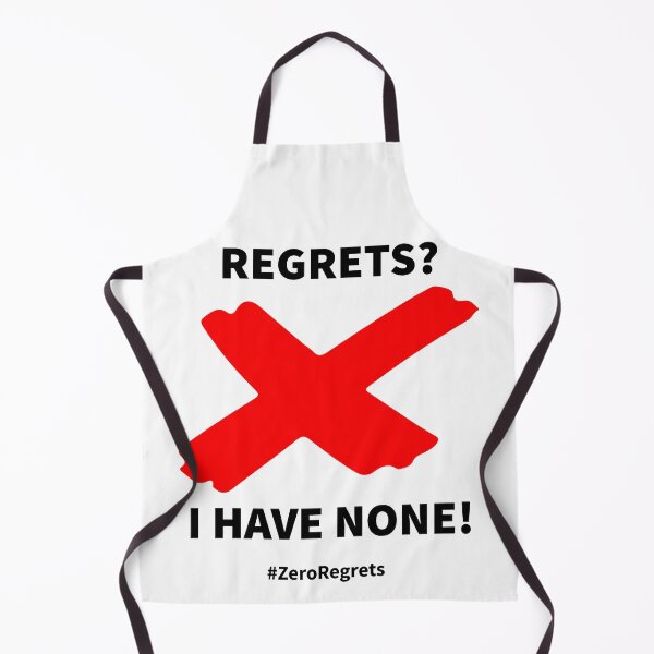 Item preview, Zero regrets i have none! -"black" designed and sold by lonelyweebshop.