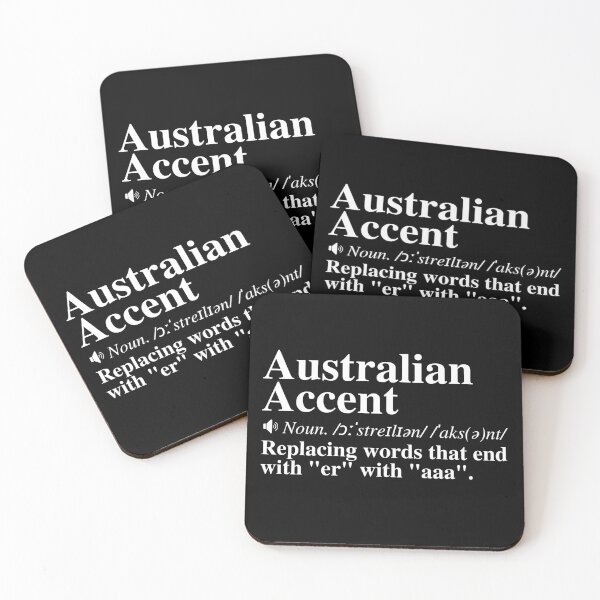 Item preview, Funny Aussie Accent Definition. Australian Humor.  designed and sold by mind-illusions.