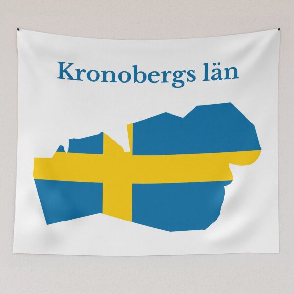Item preview, Kronoberg County Map, Swedish County, Sweden. designed and sold by marosharaf.