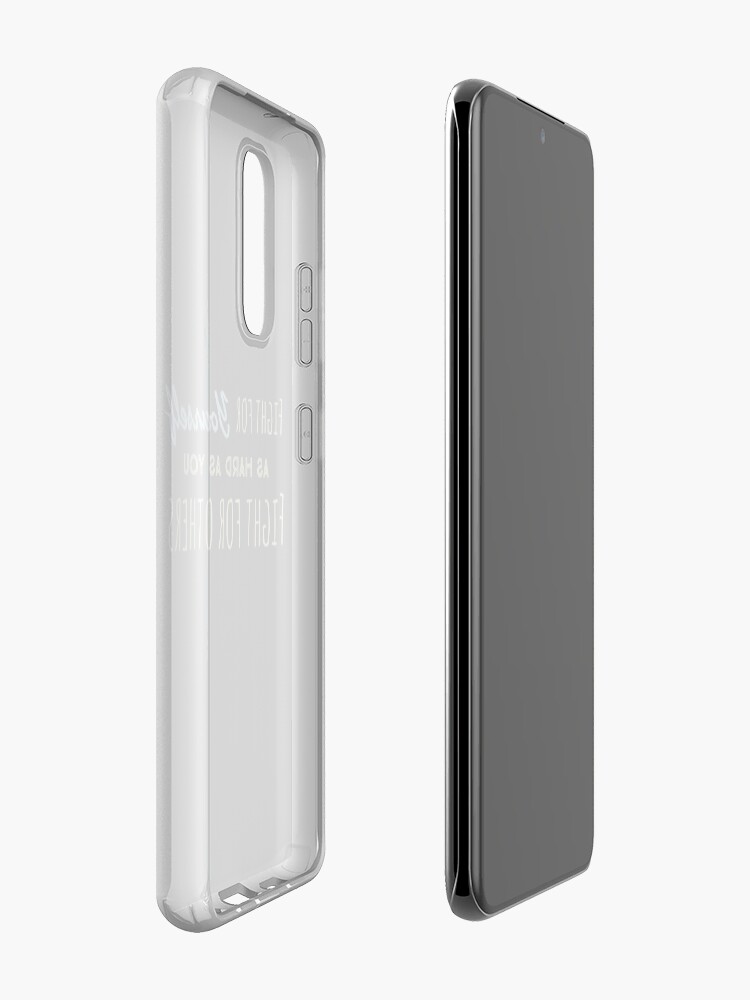 Alternate view of Fight for yourself Case & Skin for Samsung Galaxy