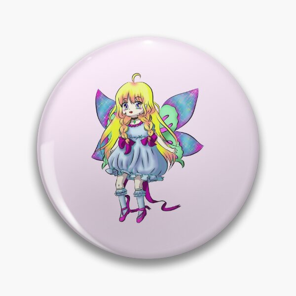 Item preview, smiling bright forest fairy designed and sold by MossAbbys.