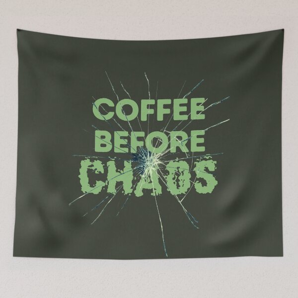 Item preview, coffee before chaos designed and sold by aoichan3939.