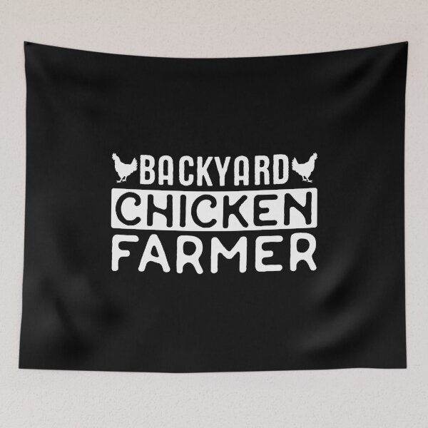 Item preview, Backyard Chicken Farmer designed and sold by Gold Wings Tees.