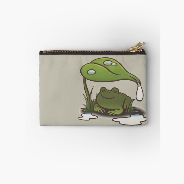 Item preview, Cute Rainy Day Napping Frog designed and sold by danieldoes1art.