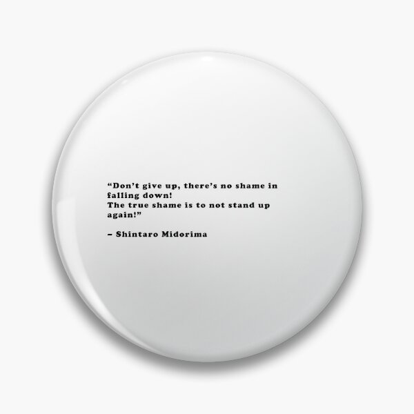 Item preview, Shintaro Midorima - Quote designed and sold by Epicanimequotes.