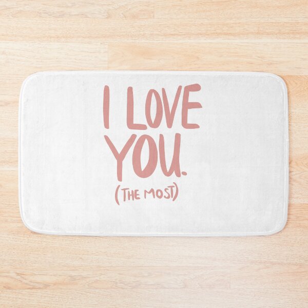 Item preview, I love you the most designed and sold by madsgro.