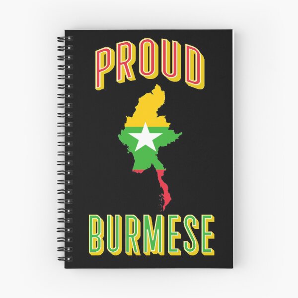 Item preview, Proud Burmese Myanmar Flag Country Outline Design designed and sold by JG0024.