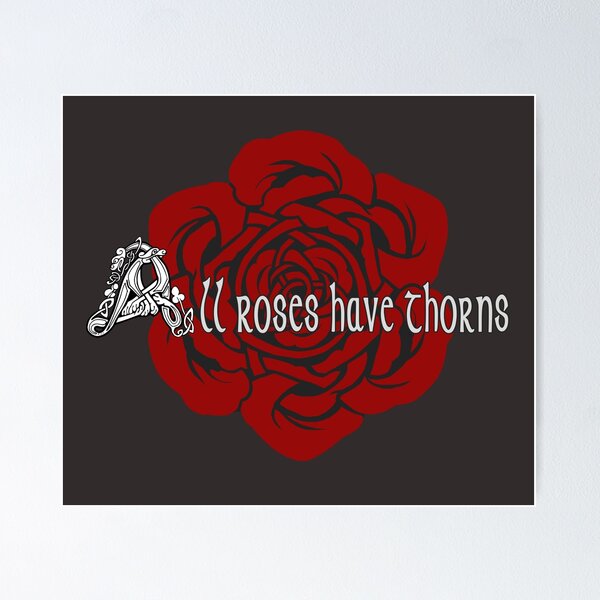 Item preview, All Roses Have Thorns designed and sold by ninniku.